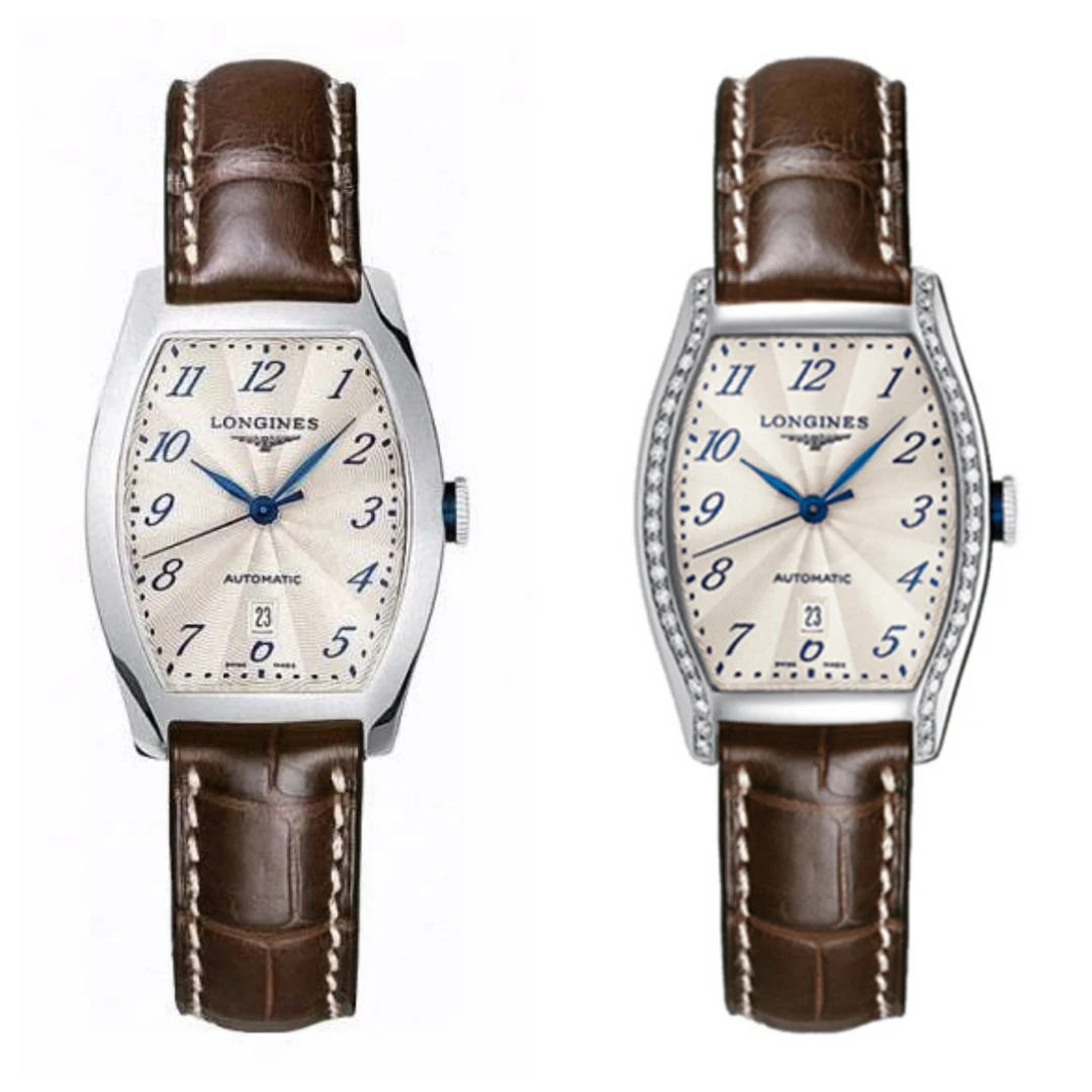 99新 Longines/浪琴 典藏女表/机械/白盘数字/表径26-30.6mm/女士
