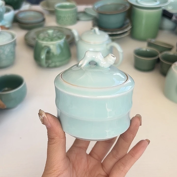 小米茶器龙泉青瓷
