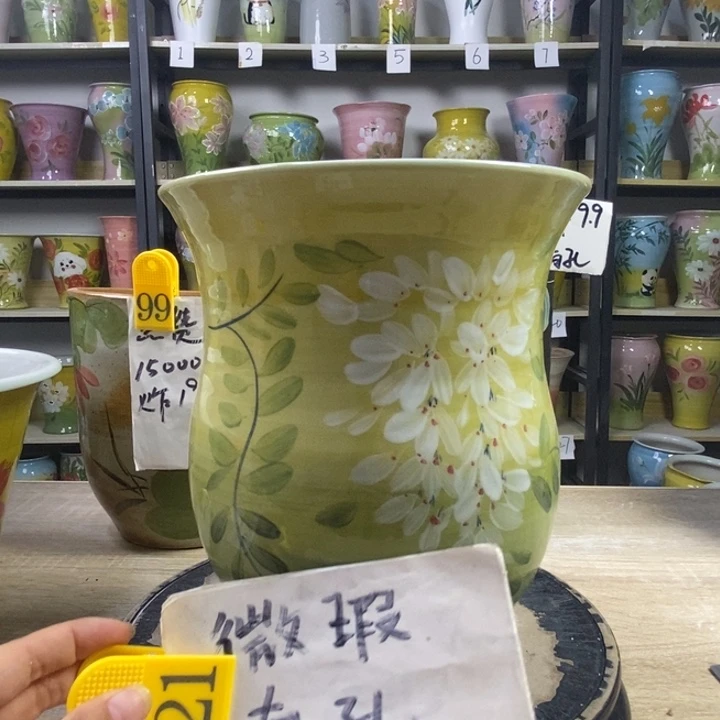 景德镇高温陶瓷花盆