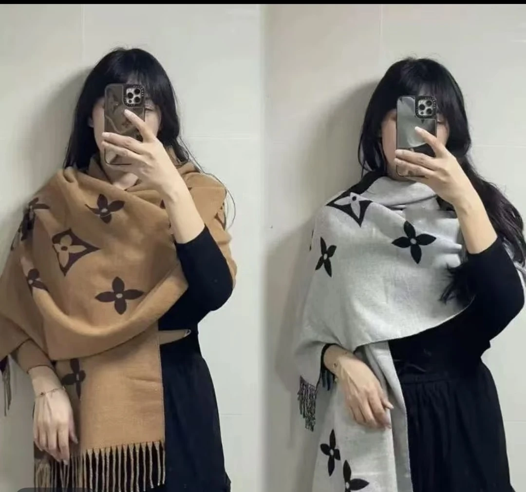 羊绒围巾双面经典百搭