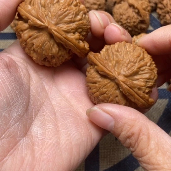 吊坠文玩核桃白狮子46