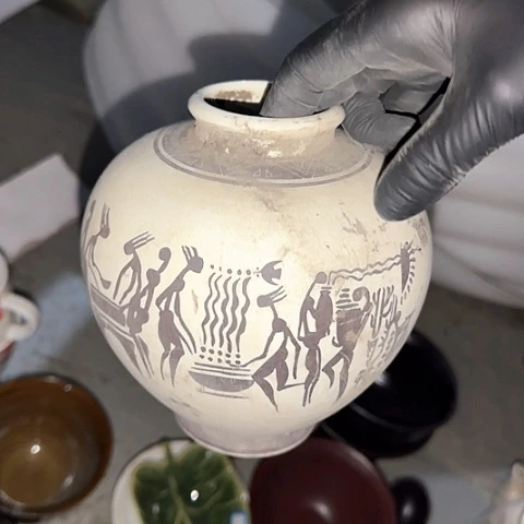 瓷片国营厂库存罐子