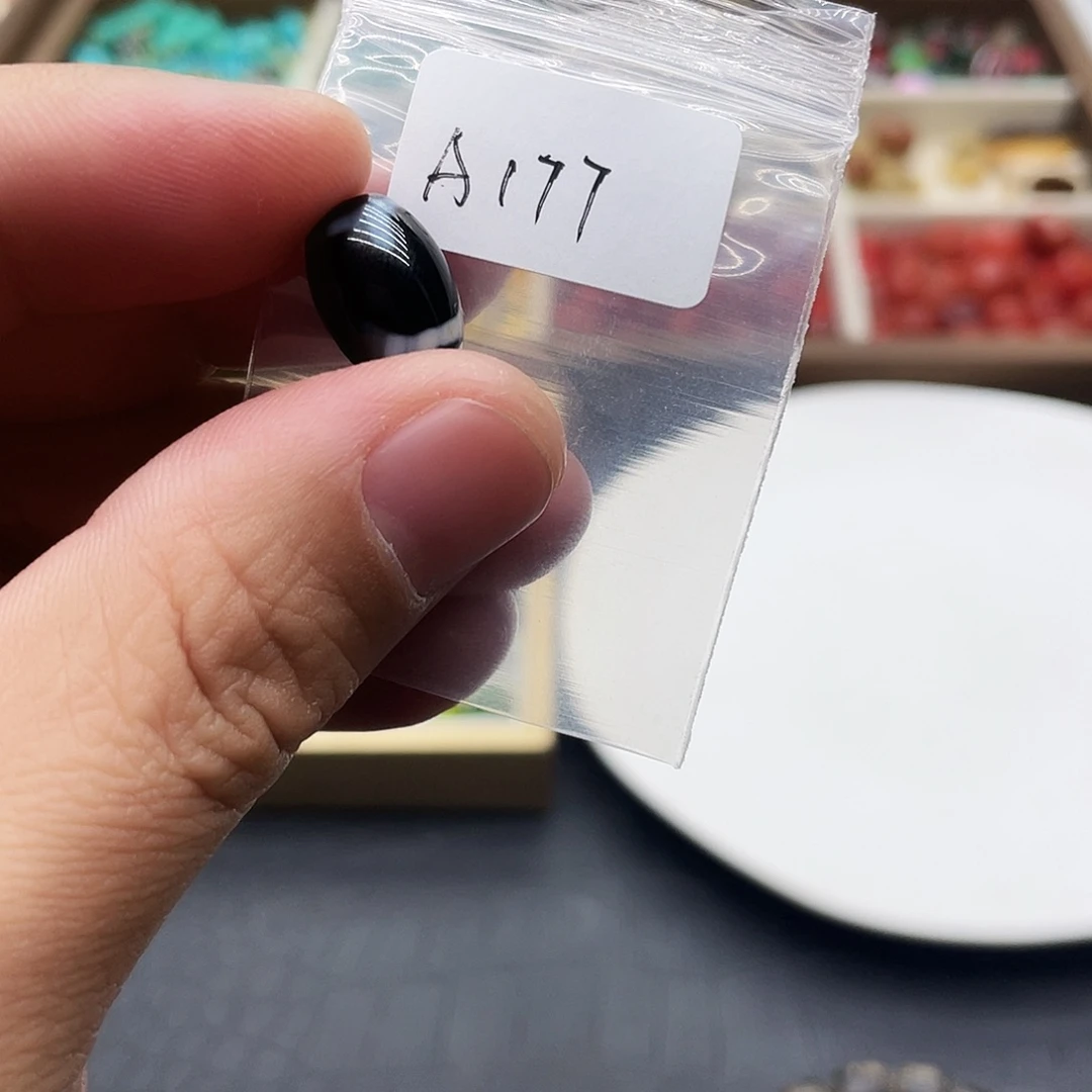玛瑙/玉髓未镶嵌桶珠A177