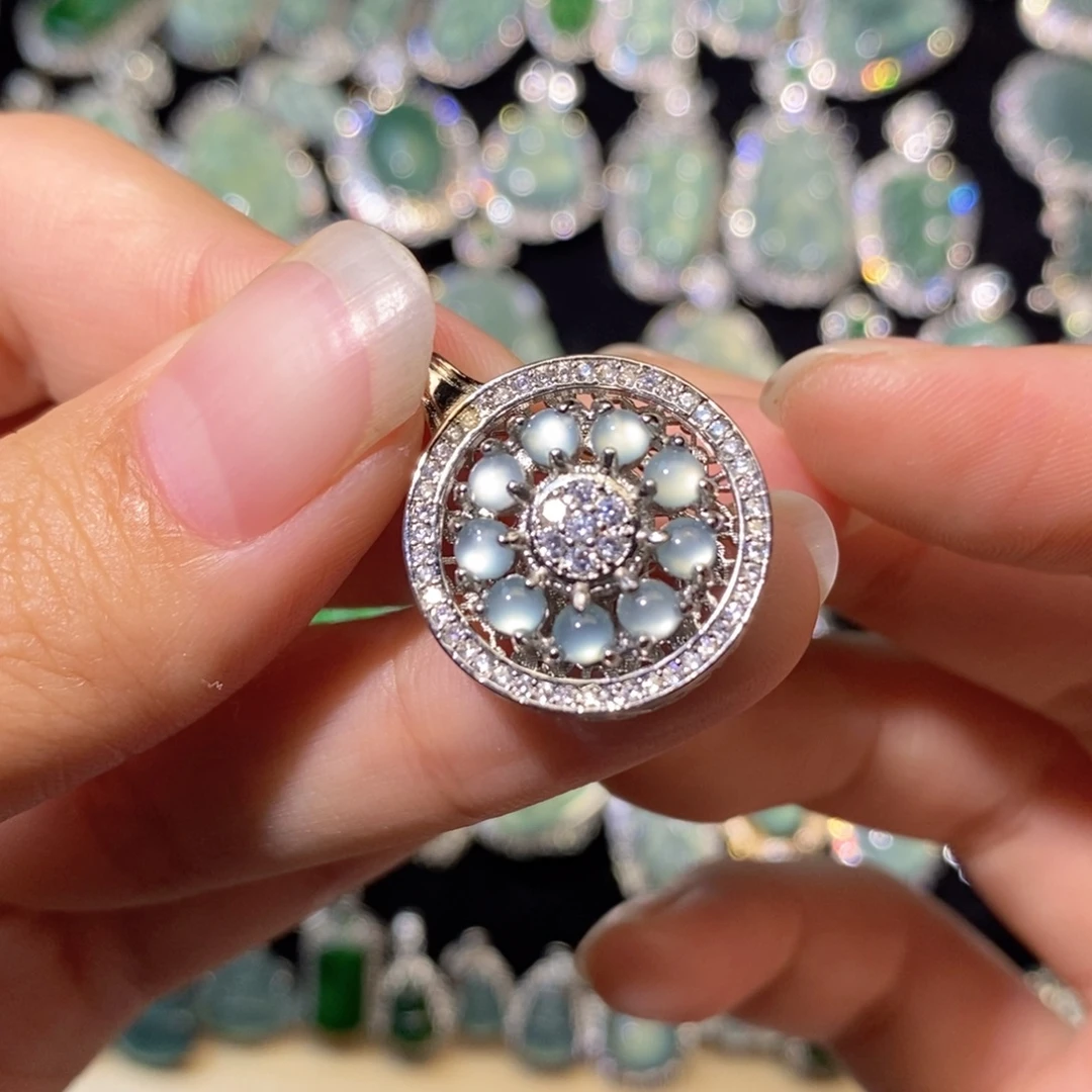 翡翠未镶嵌颈饰天然