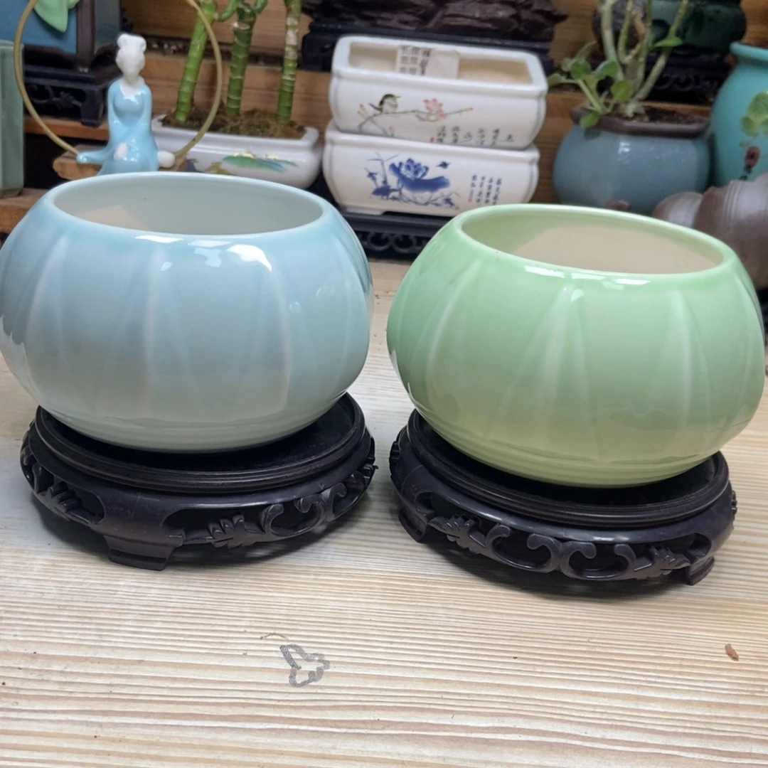 瓷片陶瓷花盆陶瓷艺术