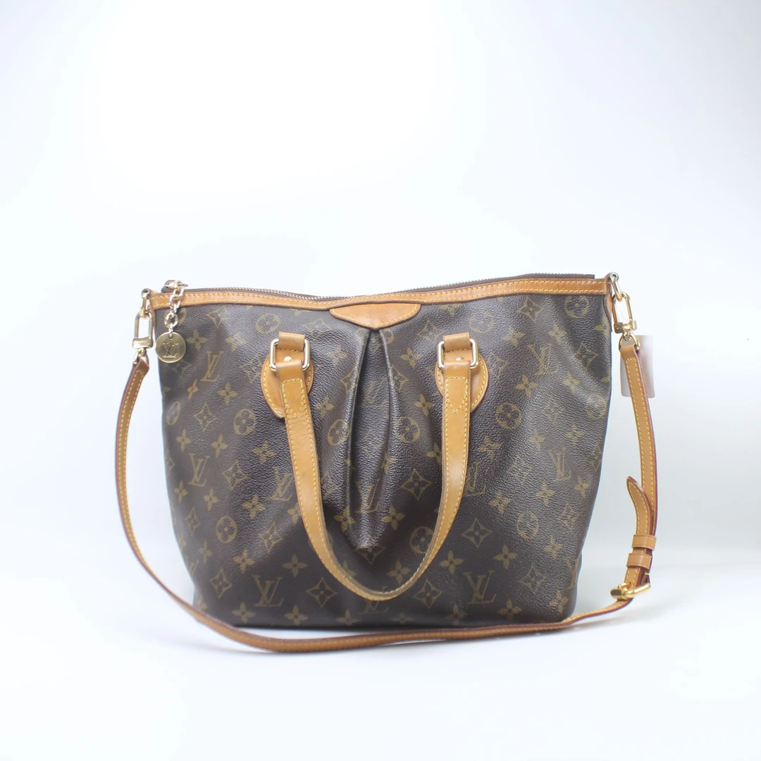 90新 LouisVuitton/路易威登 VI0150老花小号派拉蒙单肩斜挎包