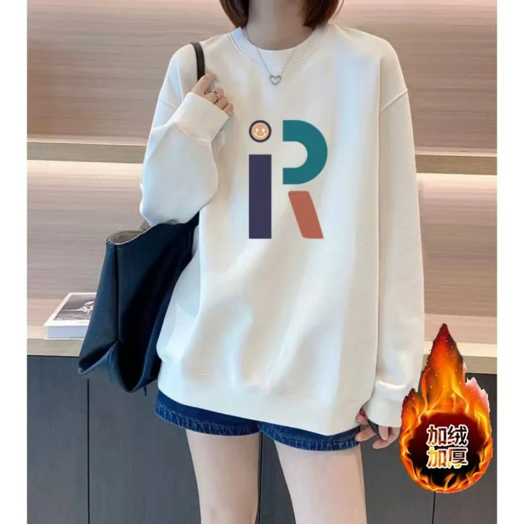 【大R 卫衣】秋冬新款潮款休闲百搭秋季圆领宽松时尚秋冬卫衣Z