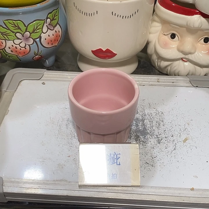 紫砂花盆多肉植物盆瑕疵有孔
