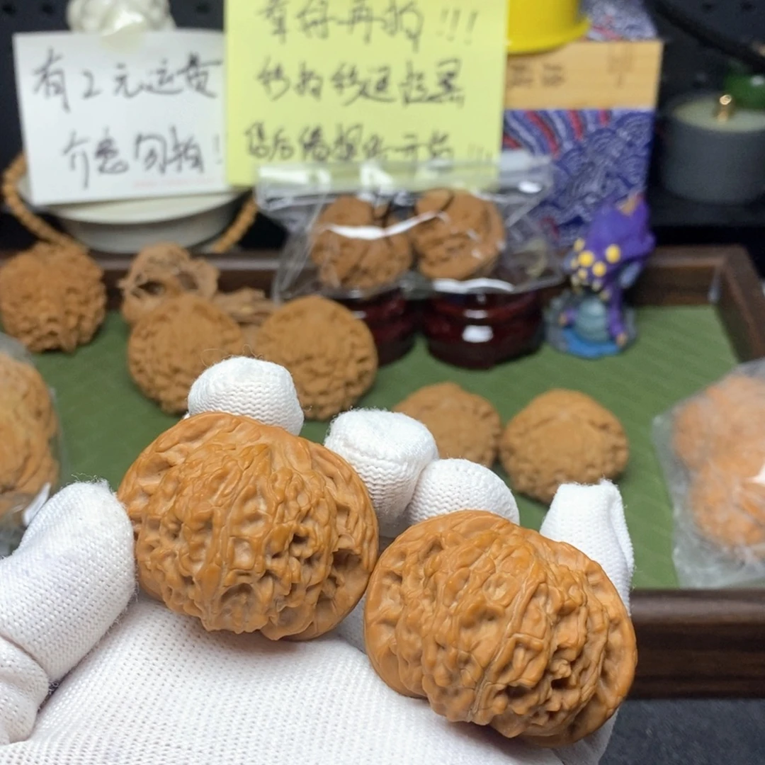 吊坠文玩核桃42平顶狮子头一物一图不退不换