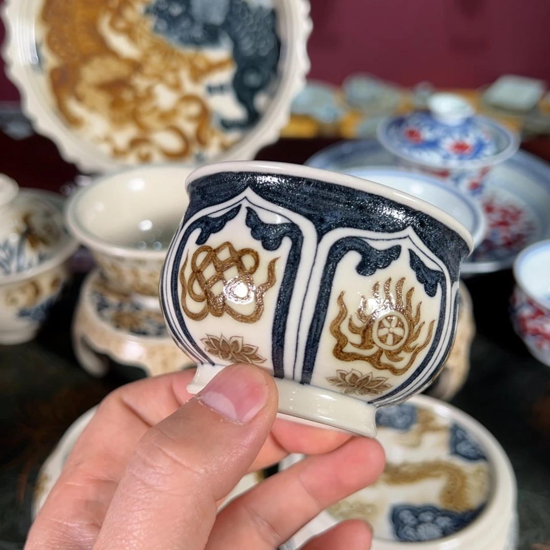 杯景德镇手绘陶瓷