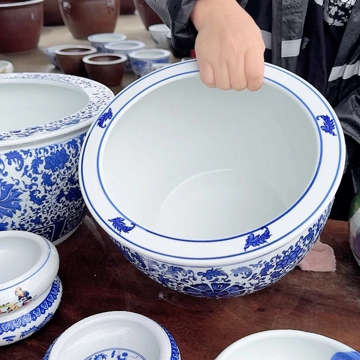 瓷片直径30厘米高度20厘米…………