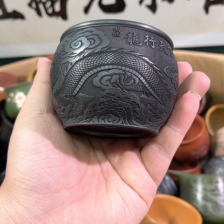 茶杯紫砂全手工紫砂主人杯