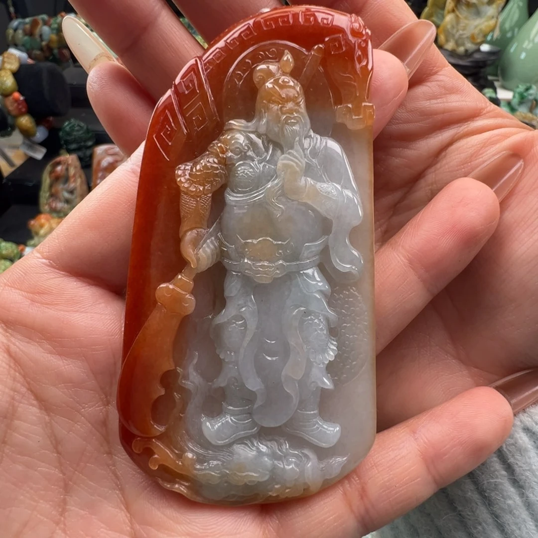 未镶嵌挂件翡翠天然缅甸