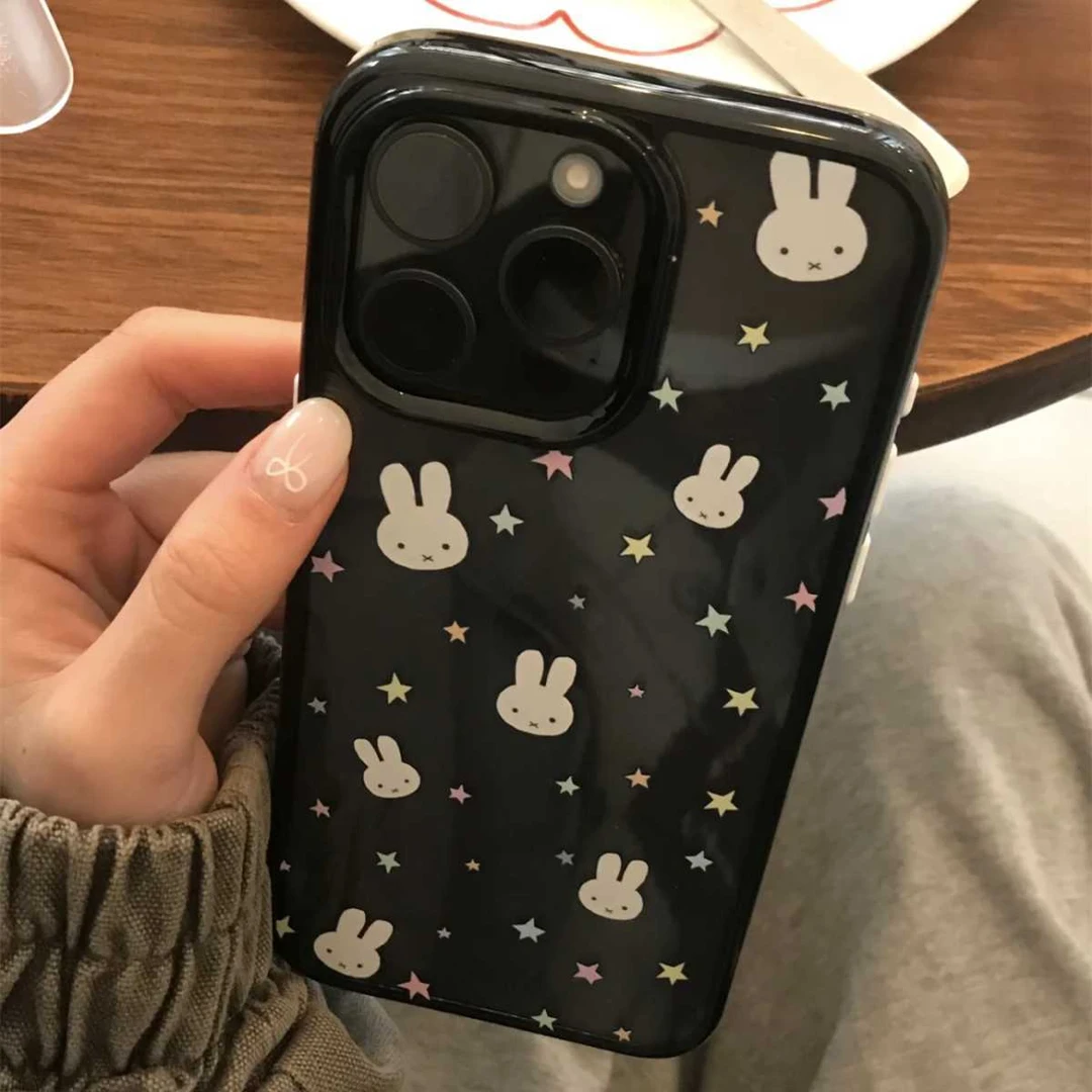 米菲兔苹果15promax手机壳iPhone13/14/16/11软壳12/7P/8p高级XR/