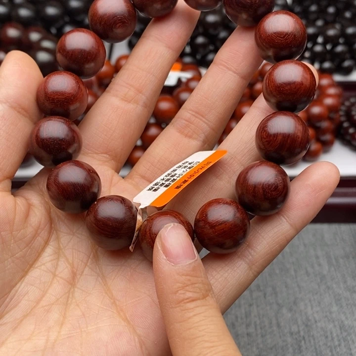 小叶紫檀手串/手链1.5原汁原味高油密老料特价款