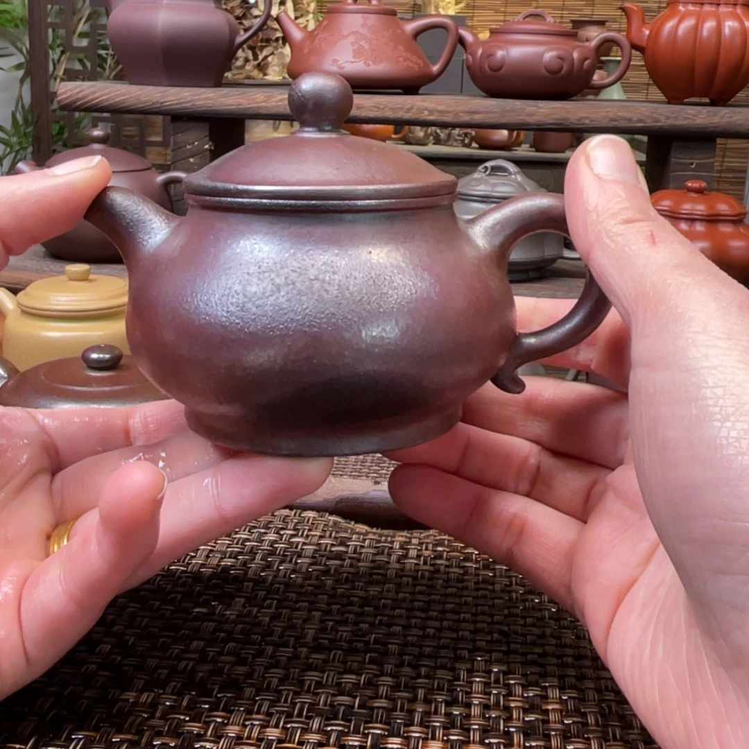 茶壶紫砂宜兴原矿紫砂手工制155