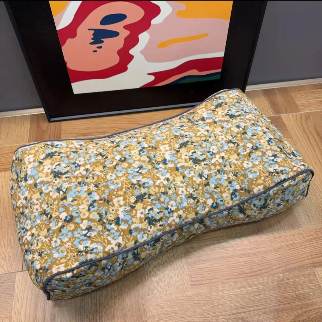 韩风碎花荞麦枕护颈枕