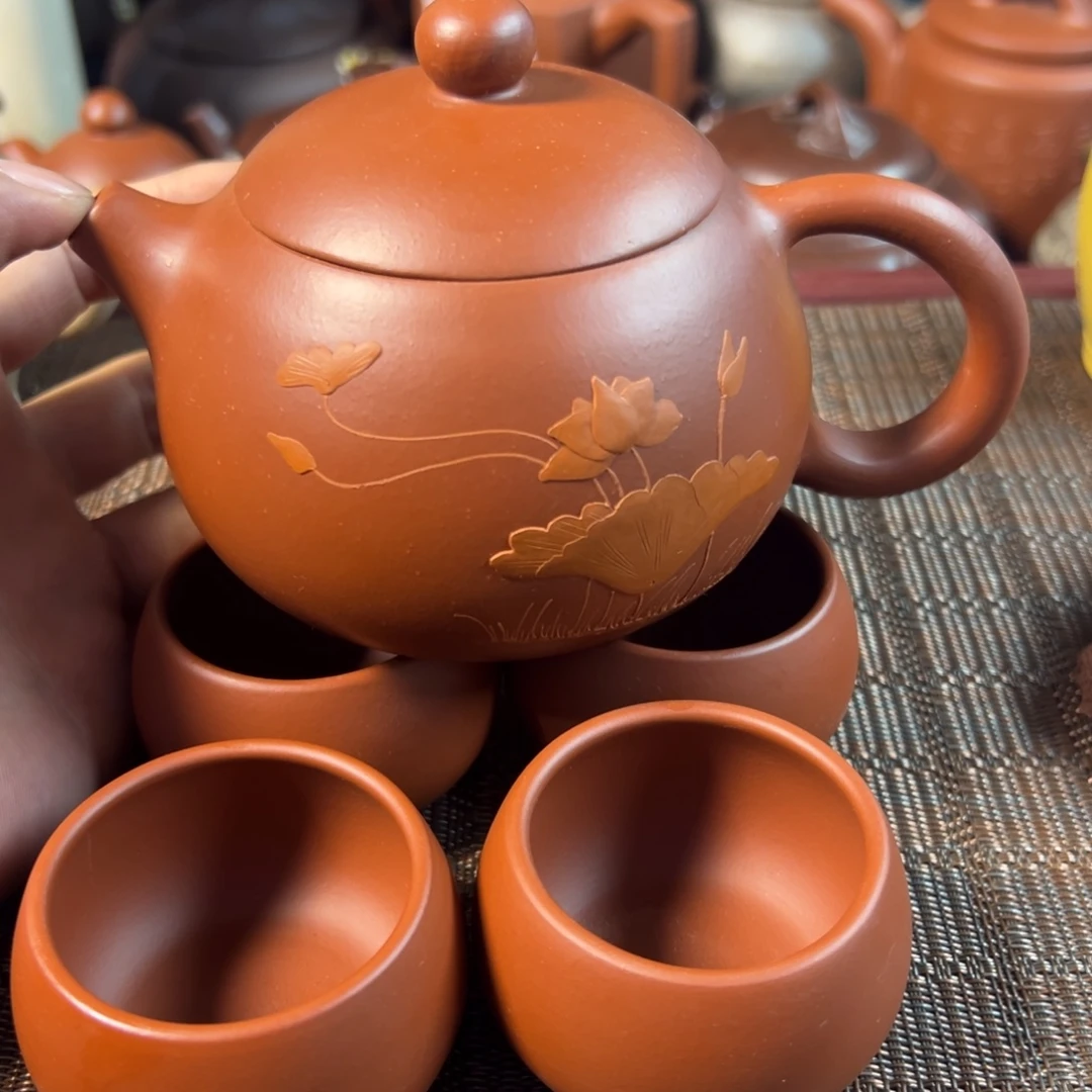 茶壶紫砂宜兴原矿紫砂壶350毫升容量