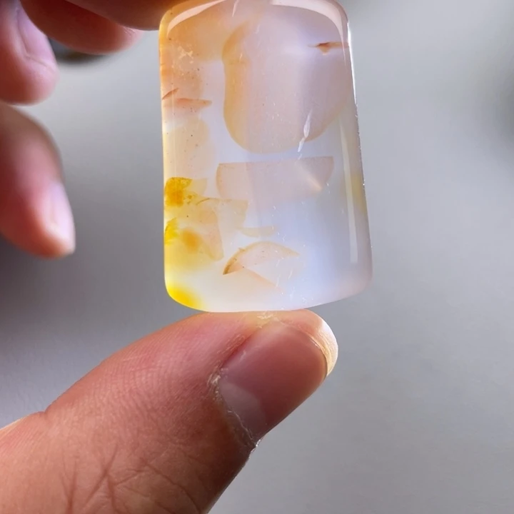 玛瑙/玉髓玉牌未镶嵌?***木