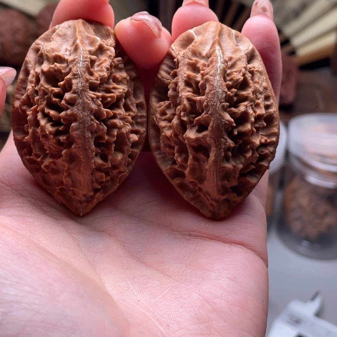 文玩核桃把件楸刀鱼97