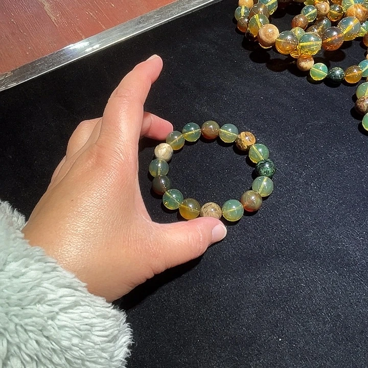 琥珀未镶嵌颈饰緬甸琥珀