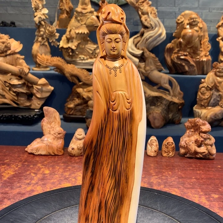 柏木（崖柏）根雕摆件