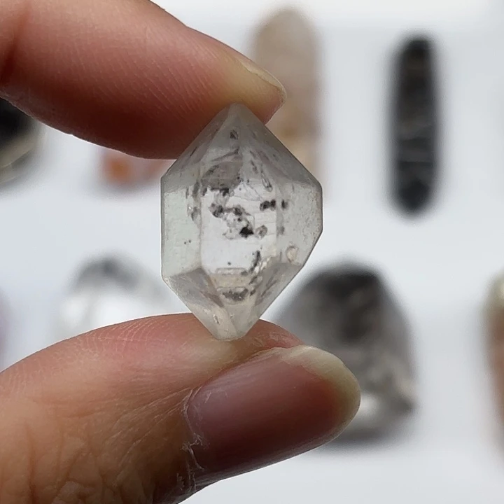 水晶颈饰未镶嵌水胆闪灵钻21mm+