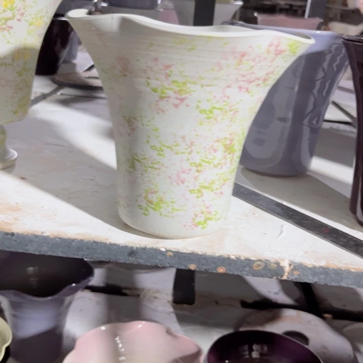 m****瓷片口13高14 景德镇陶瓷