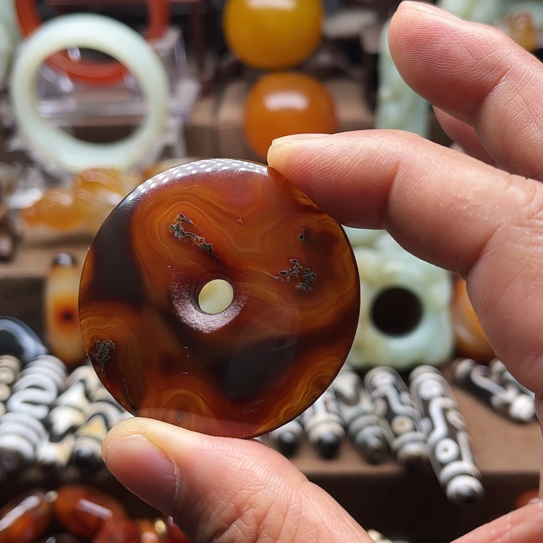 玛瑙/玉髓未镶嵌车挂