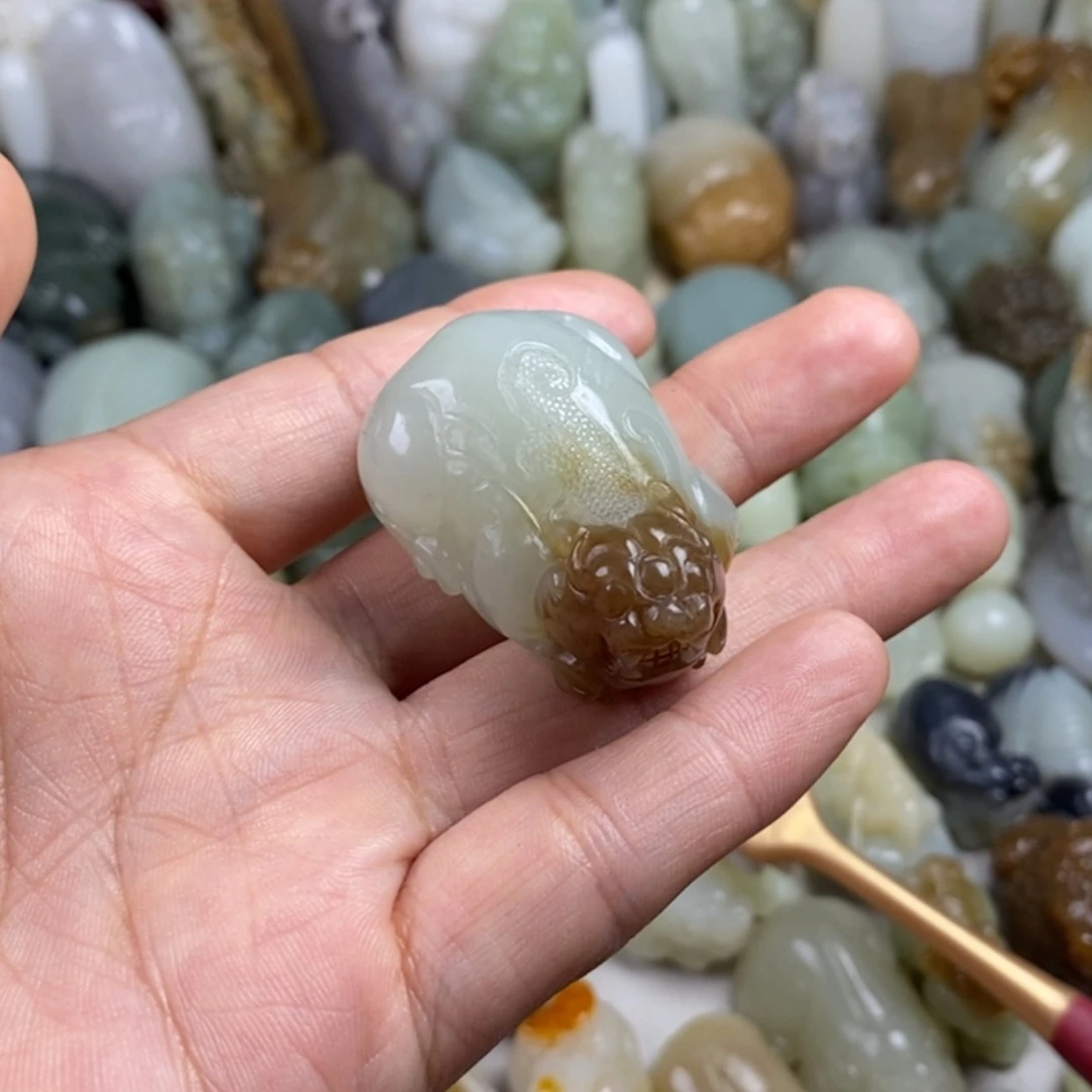 【闪购商品】未镶嵌和田玉挂件一****y