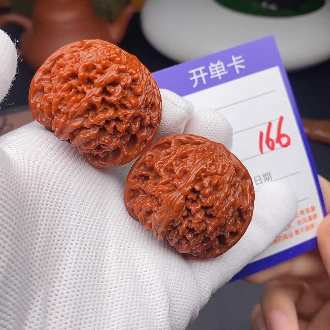 把件文玩核桃42百花山166