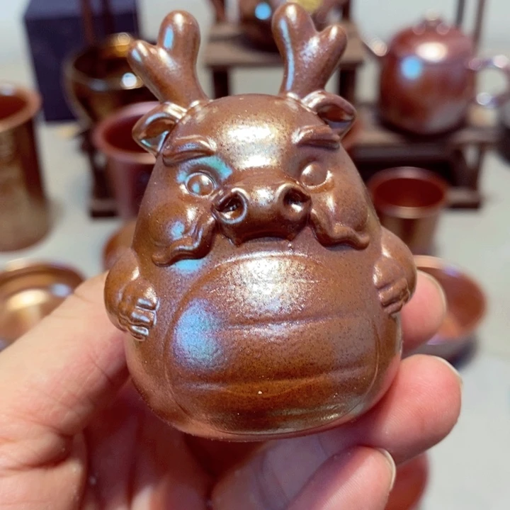 柴烧茶具陶瓷杯子