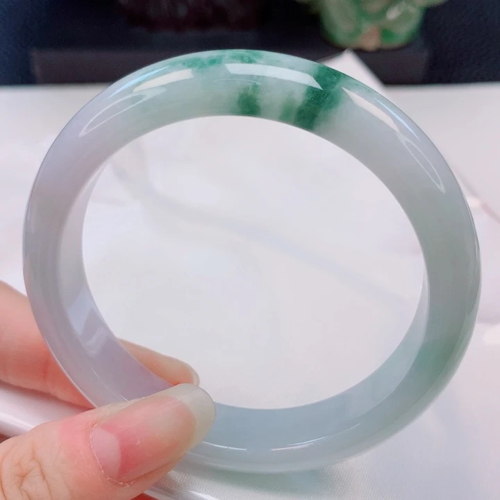 未镶嵌手镯翡翠56圈
