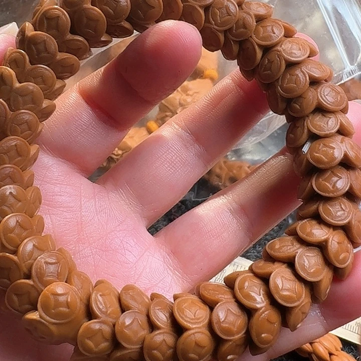 橄榄核吊坠橄榄金钱碗