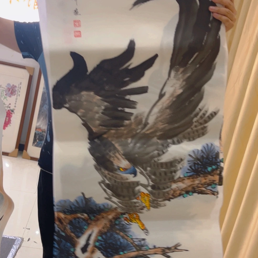 国画手绘国画作品