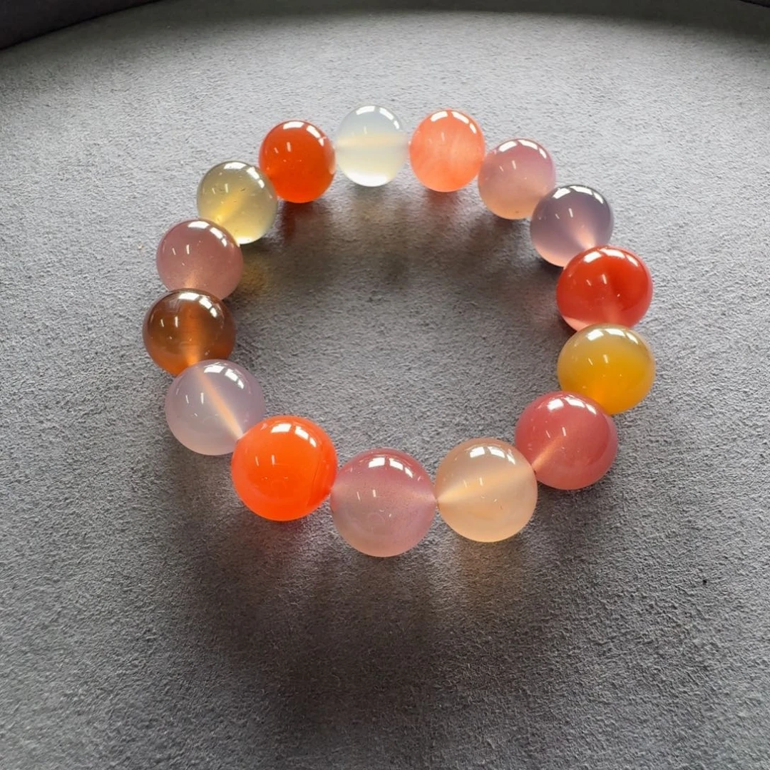 南红玛瑙未镶嵌手串