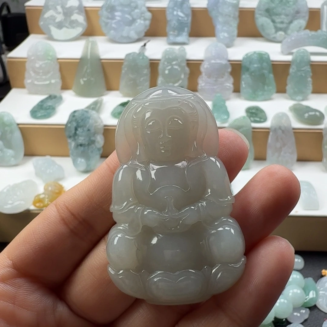 用***6项链未镶嵌翡翠翡翠