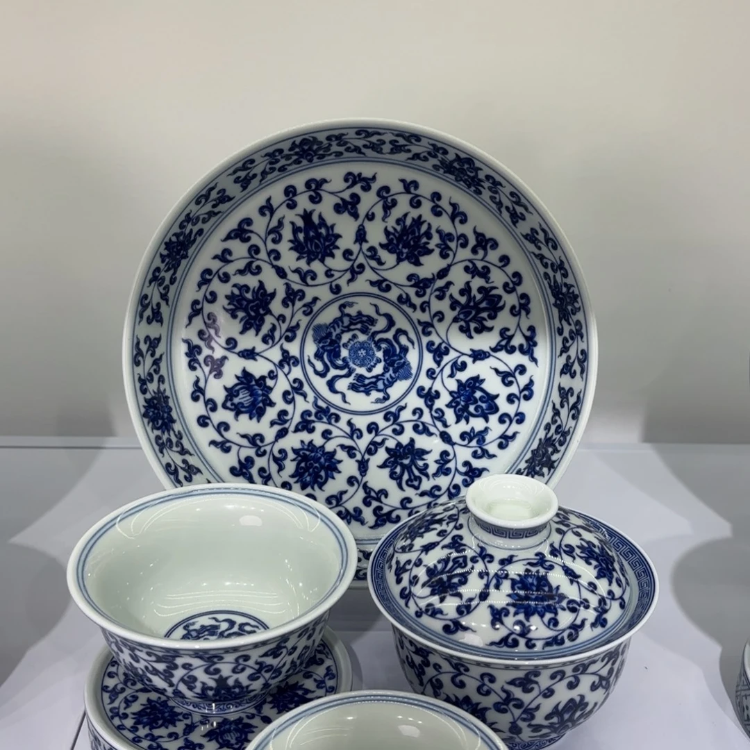 王***敏景德镇陶瓷五件套