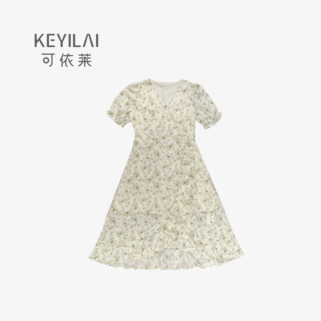可依莱法式温柔风连衣裙DX9I0947