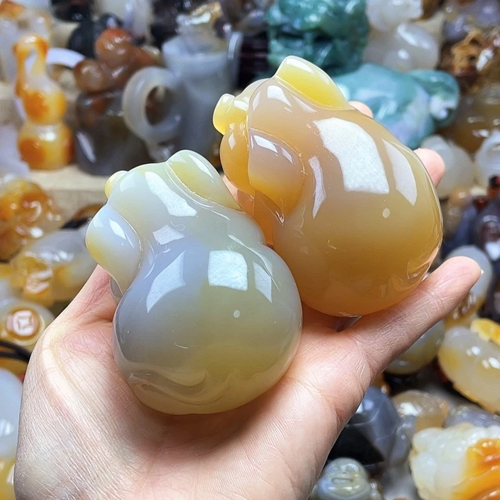 玛瑙/玉髓饰品未镶嵌爱**手