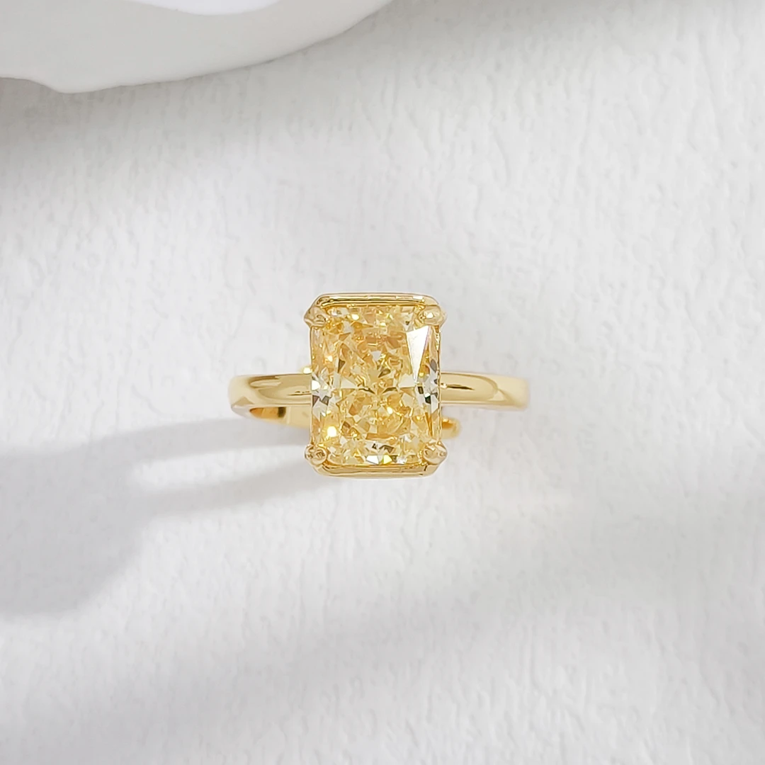 铜合金合成锆石戒指 GTL-53633  戒指精致时尚气质简约百搭欧美