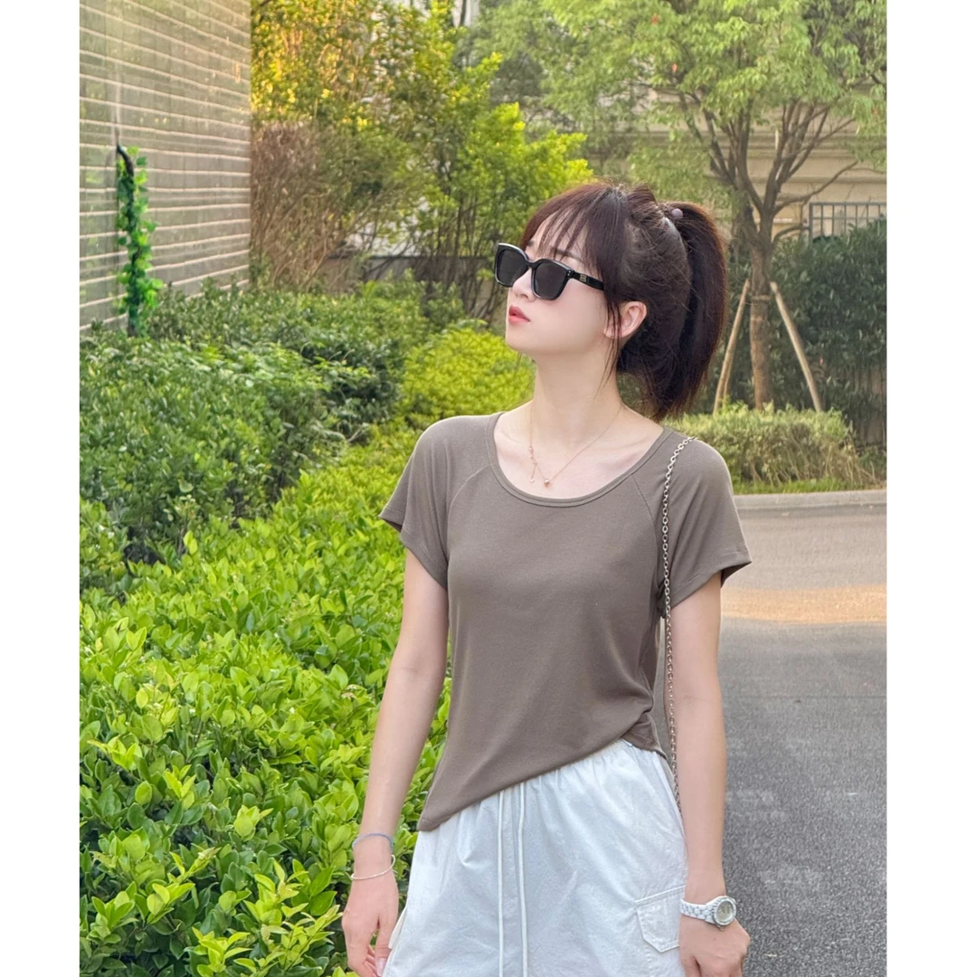 Y.M | 镇店T 口碑天丝！凉感加倍 显瘦减龄舒适具象化百搭短袖1431