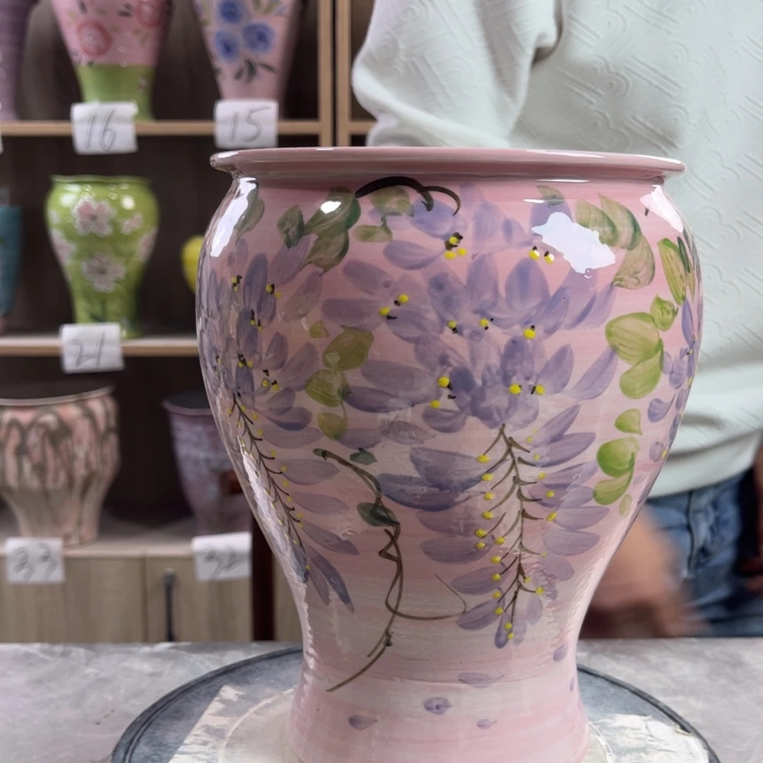 景德镇陶瓷花盆花盆