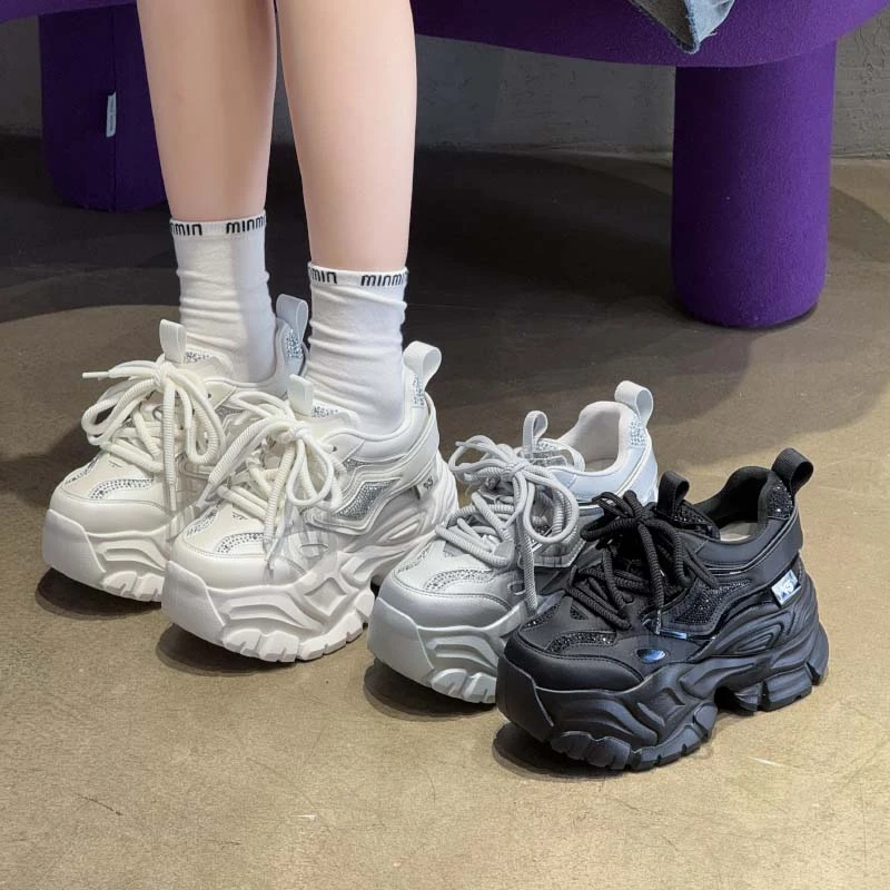 【红姐专属】【斗转星移】老爹鞋10CM运动休闲鞋女鞋8013小个子