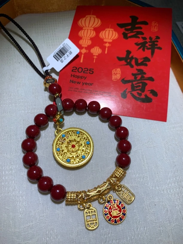 天然辰砂天然朱砂 出入平安 车挂