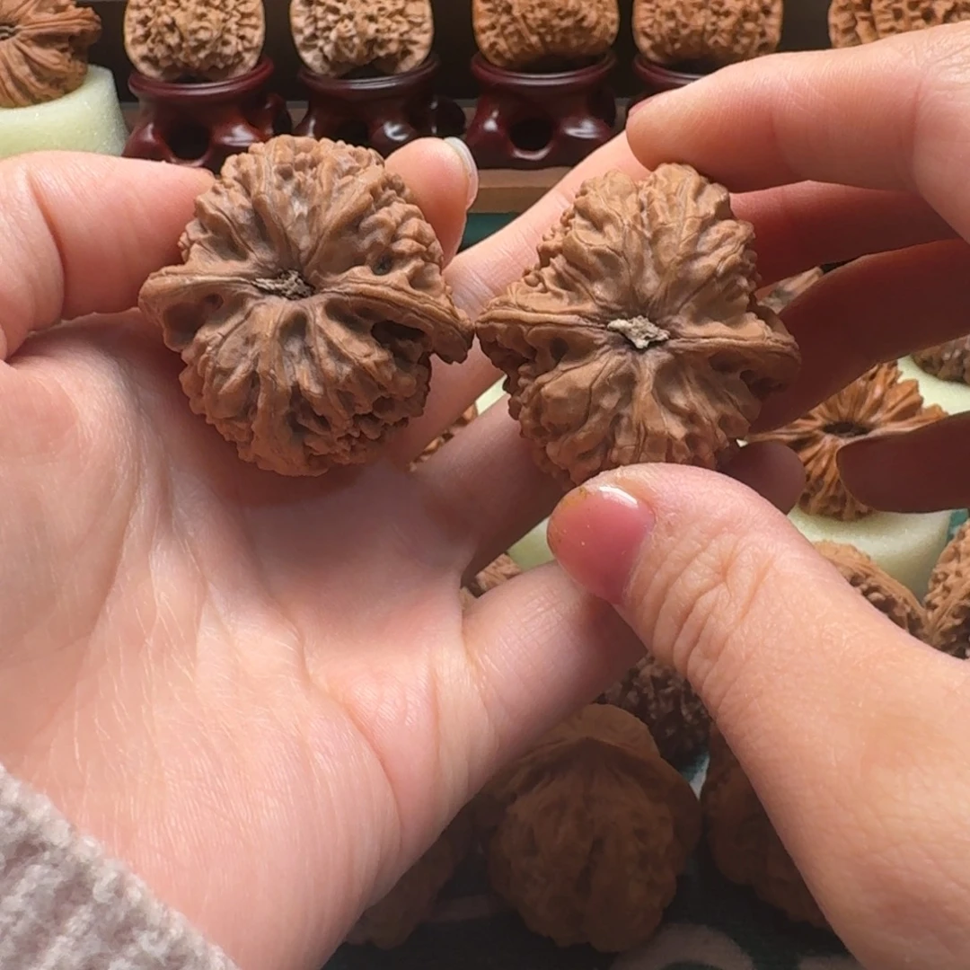 七***時吊坠文玩核桃38小众
