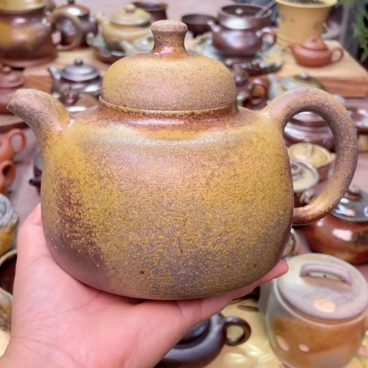 茶壶紫砂宜兴紫砂原矿泥料全手工800
