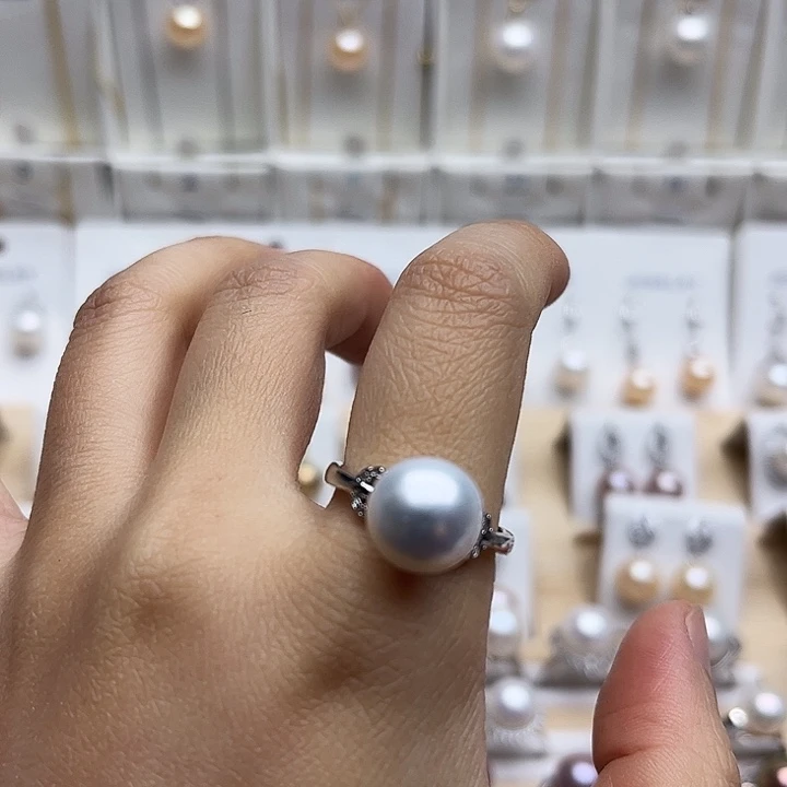 戒指合金淡水珍珠10.8