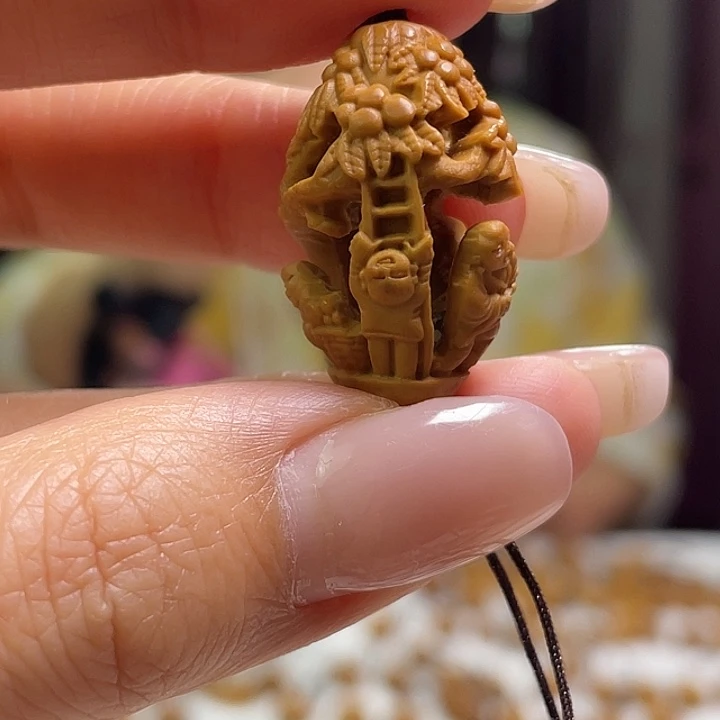 橄榄核吊坠橄榄核