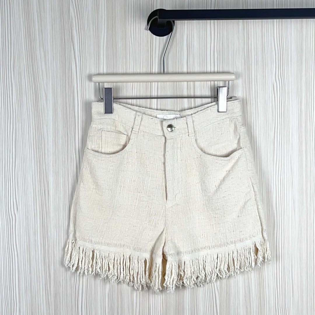 99新 Chloe/蔻依 安洁利严选短裤尺码38成色看直播GSS21131